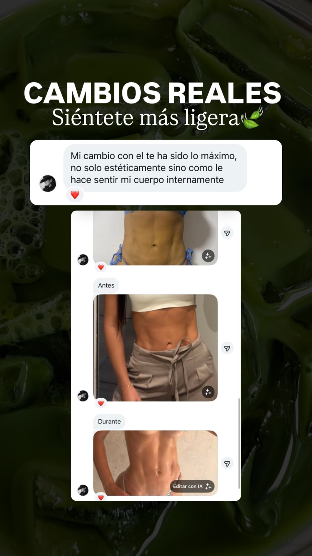 Cambios reales: siéntete más ligera con Sixteen